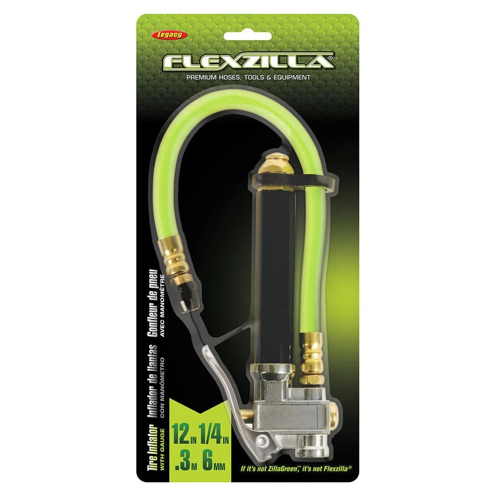 Flexzilla Tire Inflator with 12in Hose for Universal Use (2000–2023)