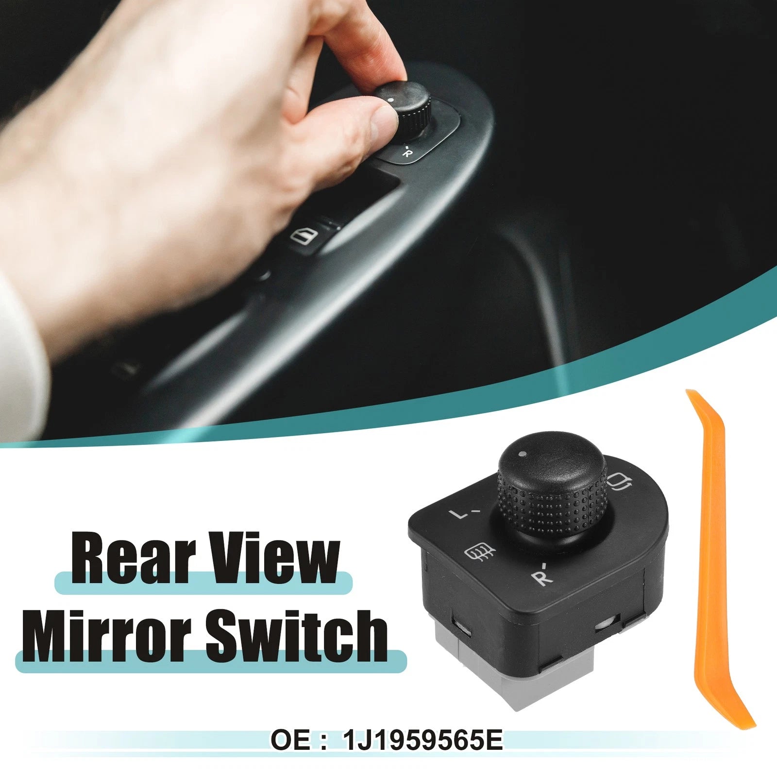 Rear View Mirror Remote Control Switch Replacement for Volkswagen (2000–2005)
