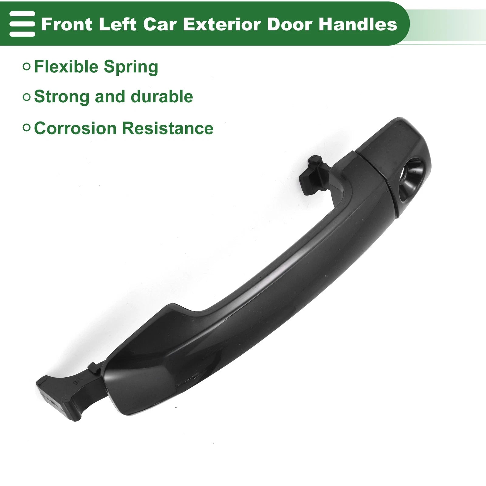 Front Left Exterior Door Handle Replacement for Toyota Sequoia (2008–2017)
