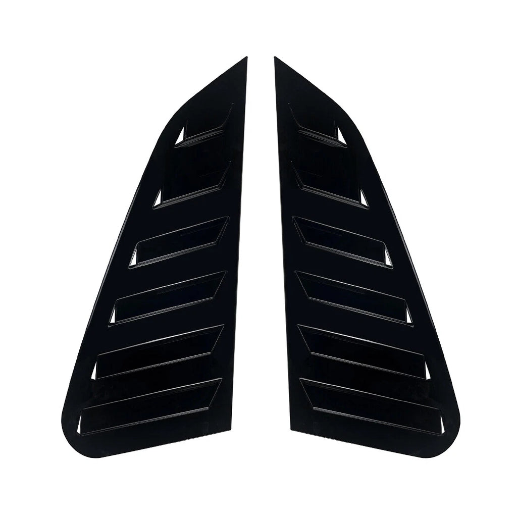 Pair Side Vent Window Scoop Louver Cover Trim for Subaru Impreza WRX STI (2011–2014)