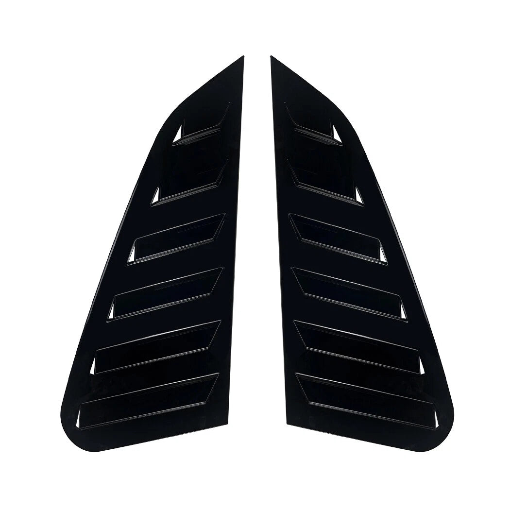 Pair Side Vent Window Scoop Louver Cover Trim for Subaru Impreza WRX STI (2011–2014)