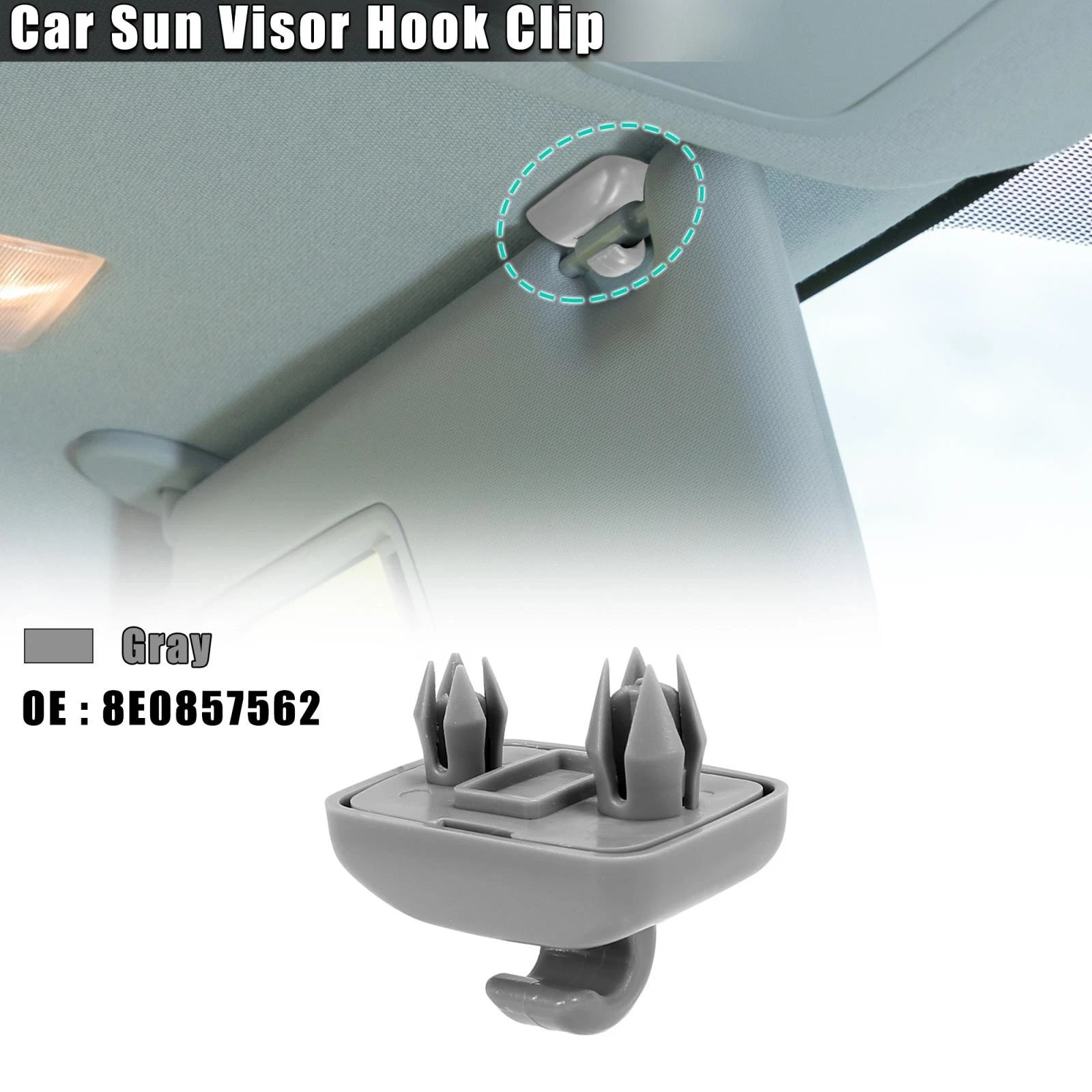 Sun Visor Hook Clip Bracket Retainer for Audi RS5 (2013–2015)