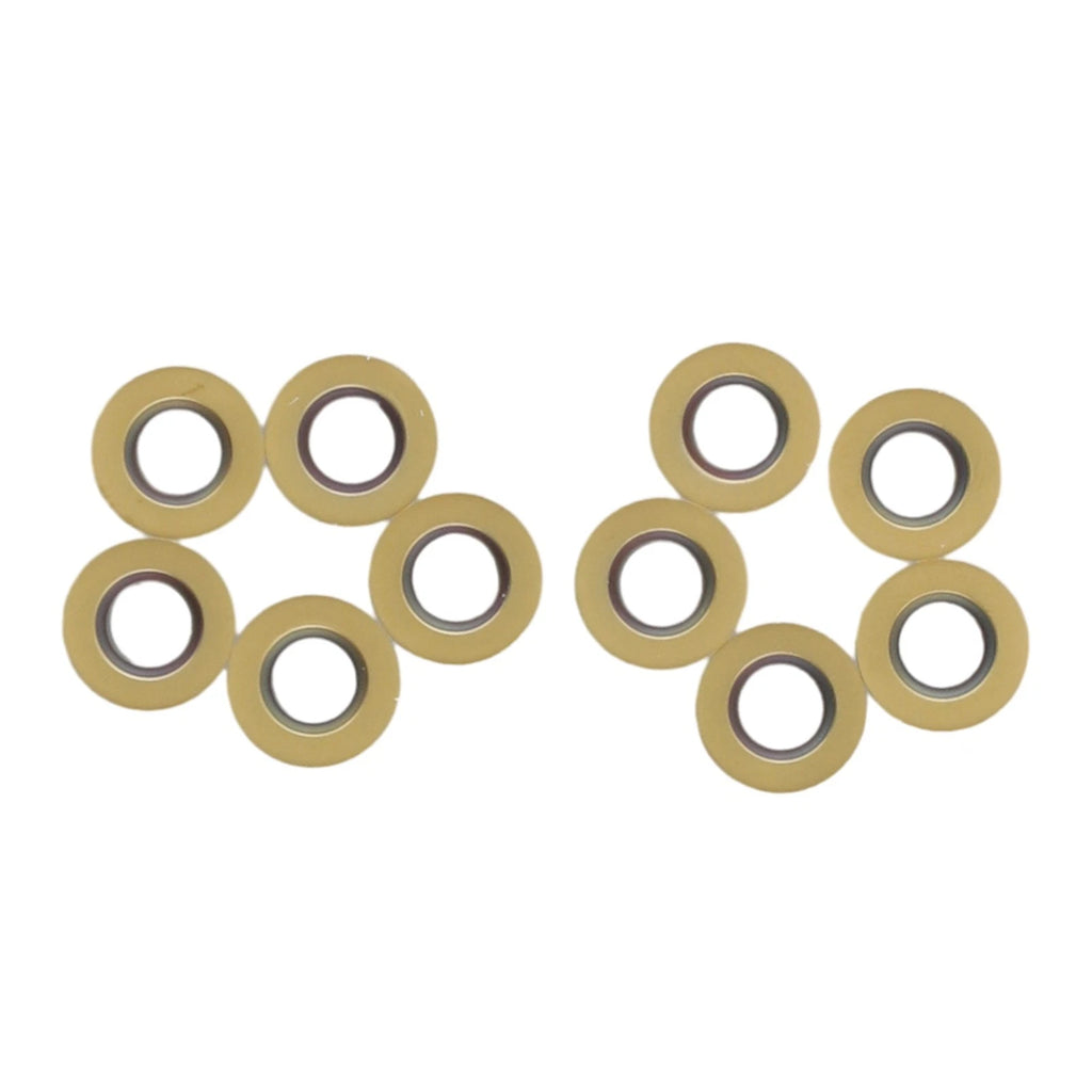 Set of 10 DP5320 Indexable Carbide Milling Inserts for