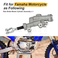 Rear Brake Master Cylinder for Yamaha WR450/WR450F (2003–2022) #33D-2583V-00-00