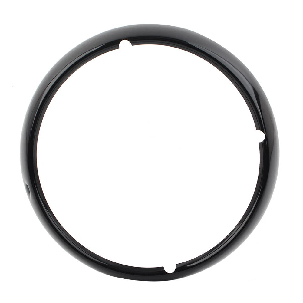 7" Headlight Trim Ring Visor Light Cover for Harley Touring (2014–2023)