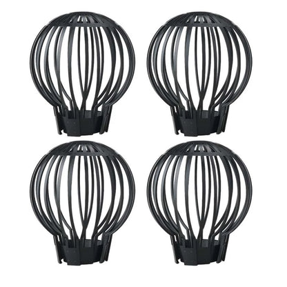 Set of 4 Plastic Gutter Guards for Drain Pipes