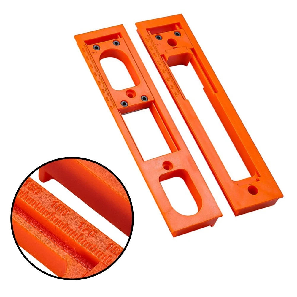 Door Hinge Slot Template for Carpenters and Installers