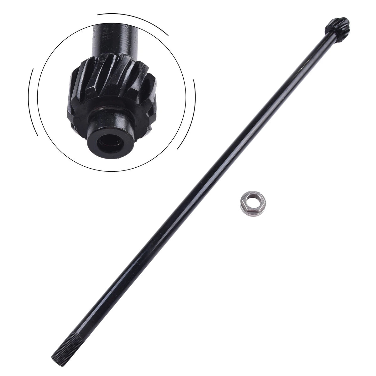 Replacement Steering Shaft for Lawn Mower (938 05078)