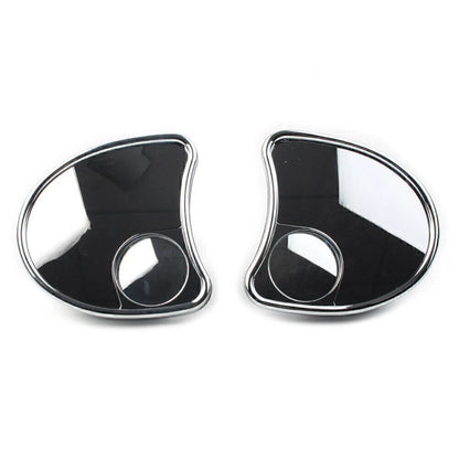 Chrome Fairing Mirror w/ Blind Spot for Harley Batwing Touring (2014–2023)