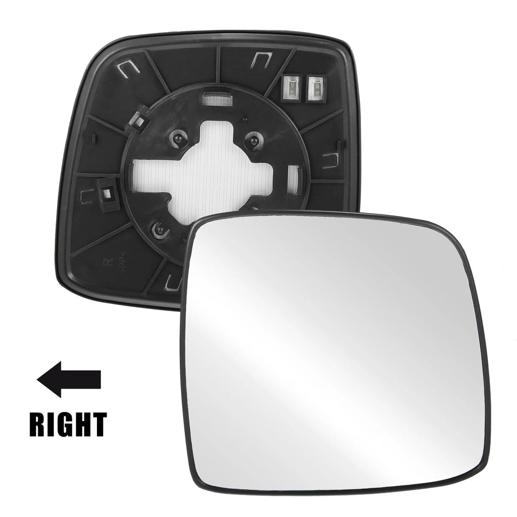 Right Side Heated Mirror Glass Replacement for Hyundai iLOAD i MAX TQ (2008–)
