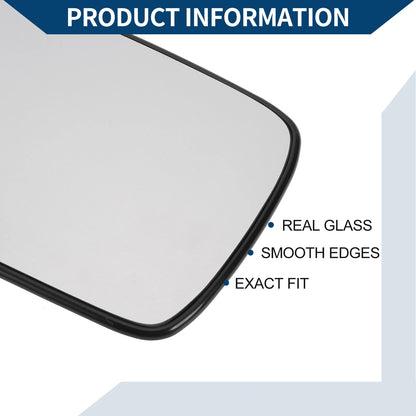 Heated Left Side Mirror Glass for Volkswagen Polo (1994–2000)