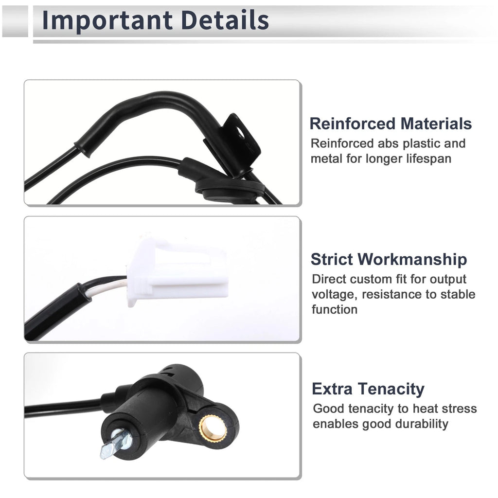 ABS Wheel Speed Sensor Replacement for Hyundai Elantra (2011–2016)