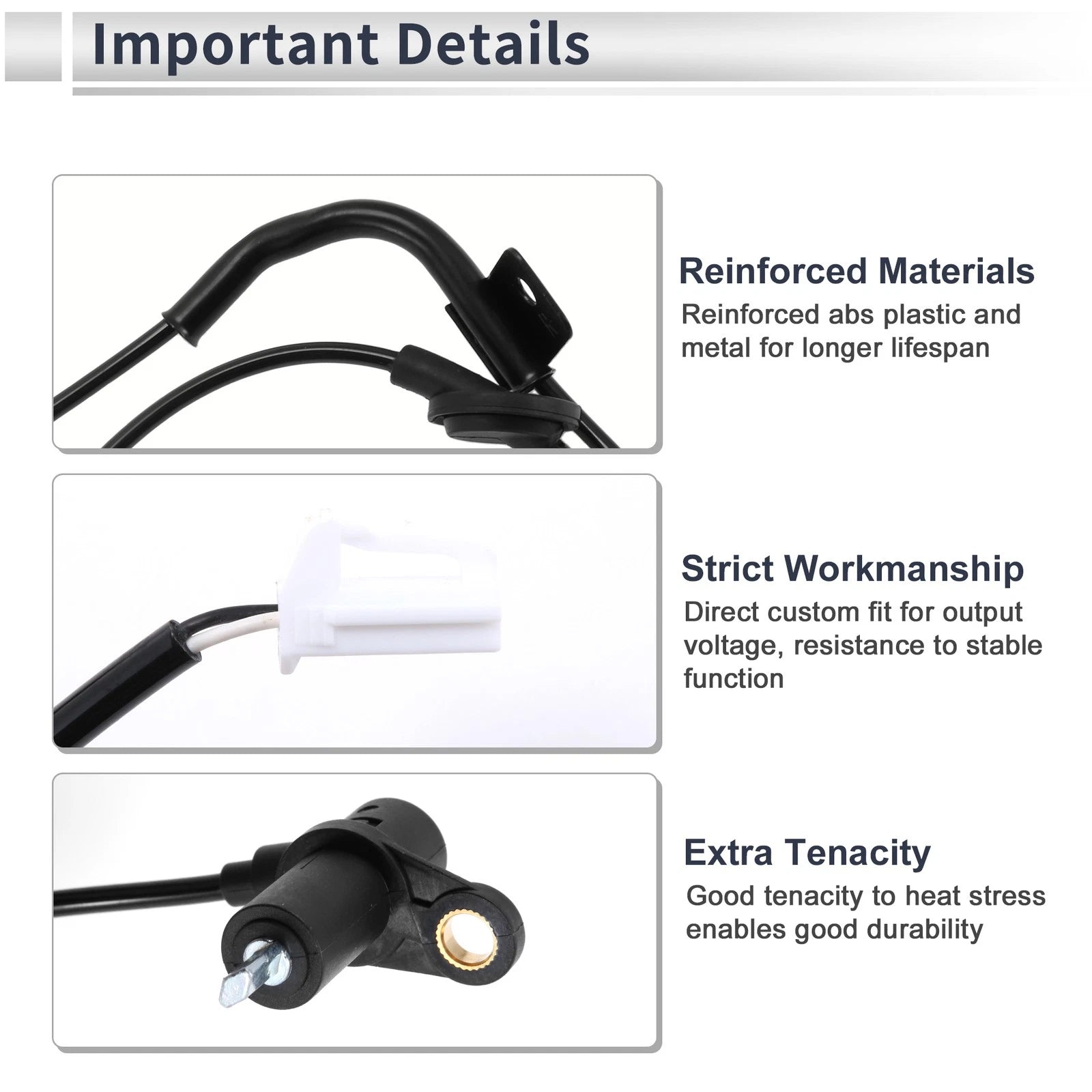 ABS Wheel Speed Sensor Replacement for Hyundai Elantra (2011–2016)