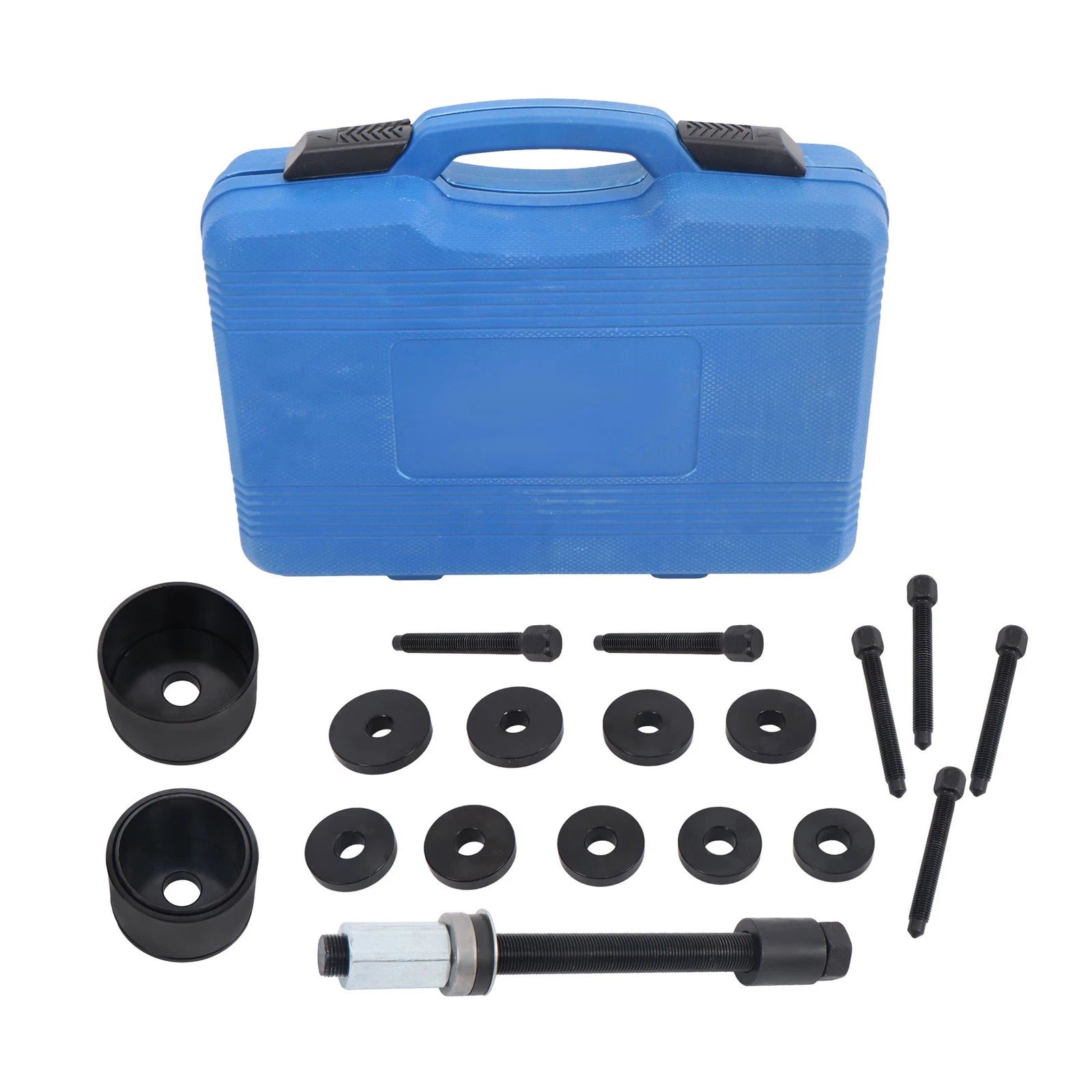 19-Piece Front Wheel Driver Bearing Removal Tool Set for