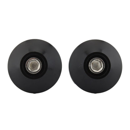 Black Dirt Bike 7/8'' 22MM Handle Bar End Handlebar Grips Cap Plugs Slider
