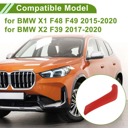 Door Panel Handle Pull Trim Cover for BMW X1 F48 F49 (2015–2020) No. 51417468716 Red