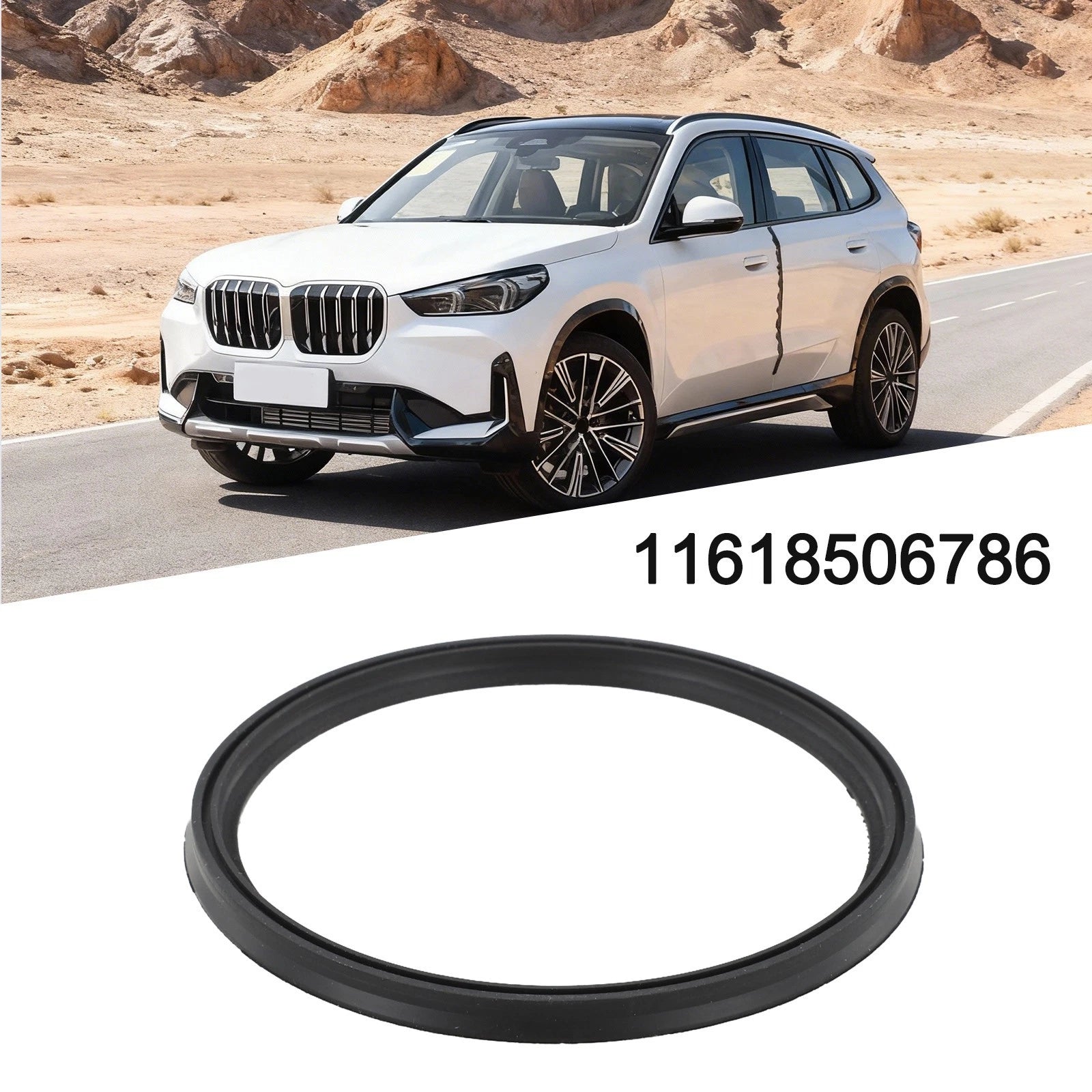 Intercooler Hose Gasket for BMW E81 E87 E88 (2007–2015) 11618506786