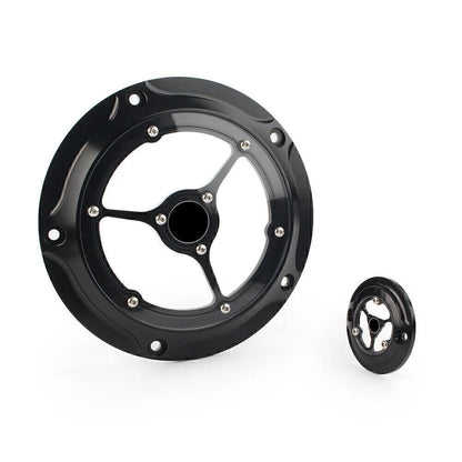 Clarity Timing Covers for Harley Touring FLH/T (2014–2018) - Black