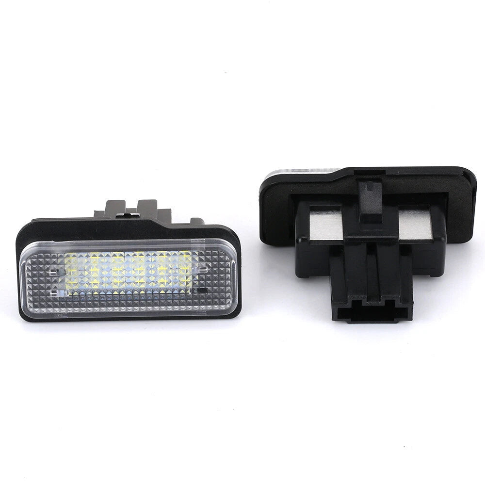2X LED License Plate Light for Mercedes W203 W211 W219 R171 (2000–2011)