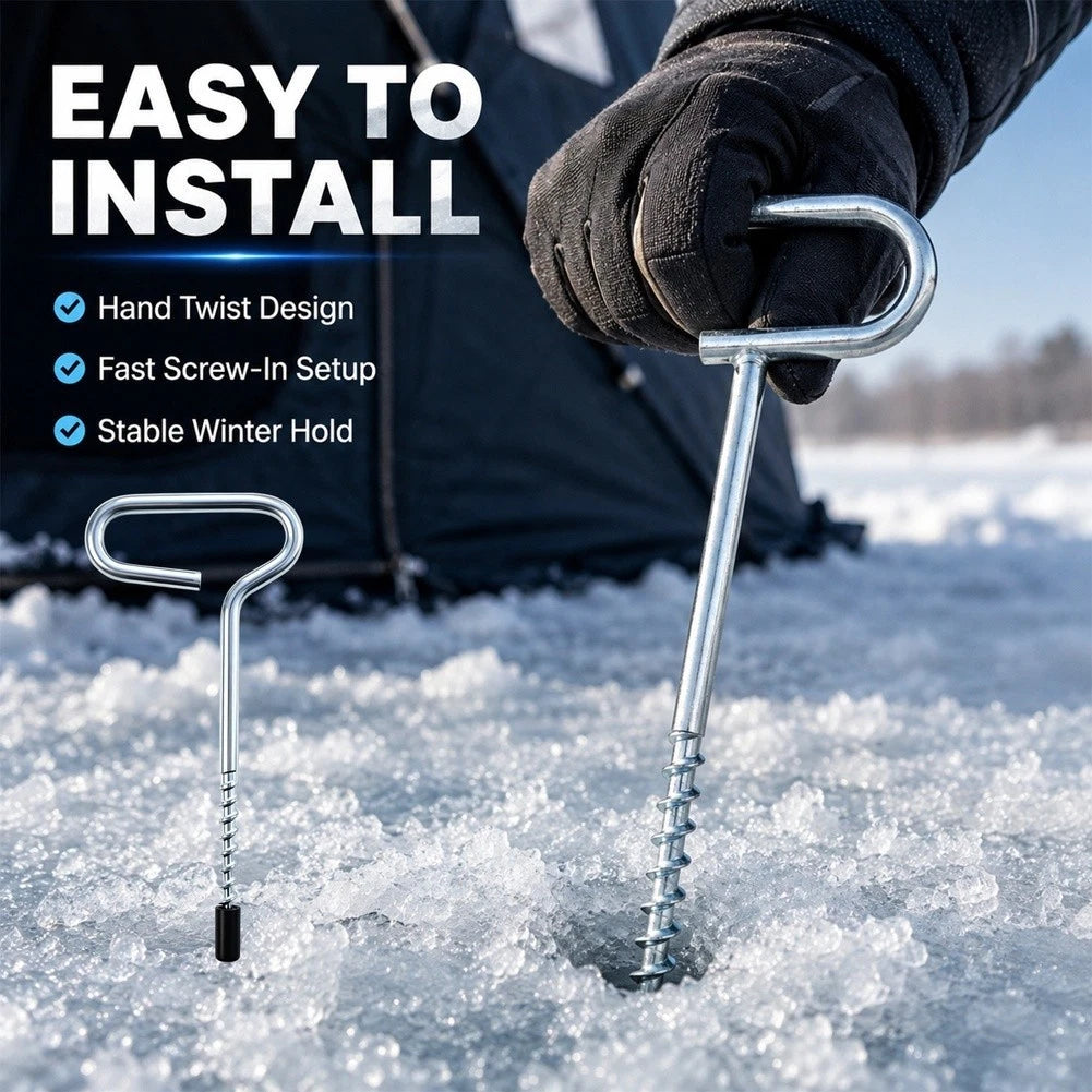 Ice Screw Anchor for Fishing Tent (Winter Use)