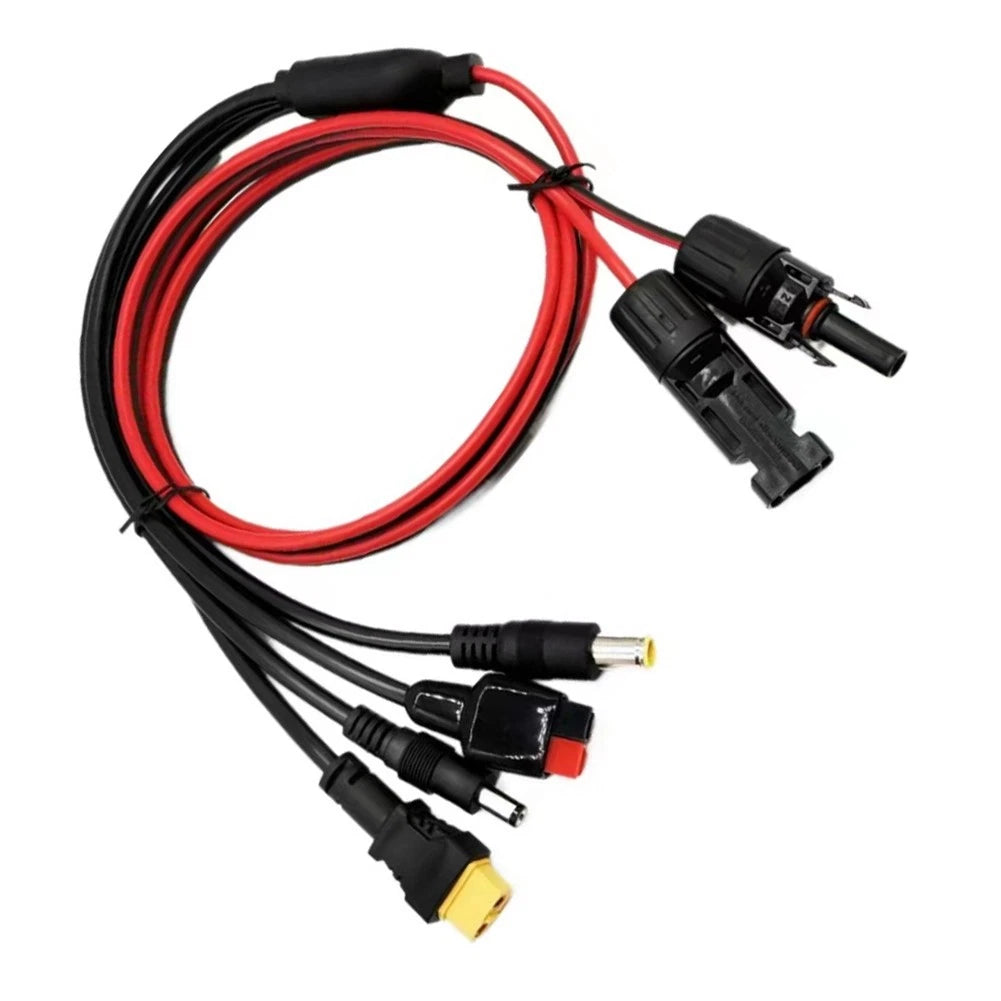 4-in-1 Solar Connector DC5521 for Easy Winding
