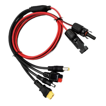 4-in-1 Solar Connector DC5521 for Easy Winding