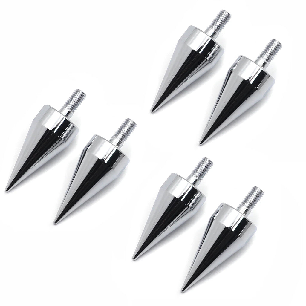 6PC Spike Bolt Set for Universal Motorcycle Windscreen Fairings