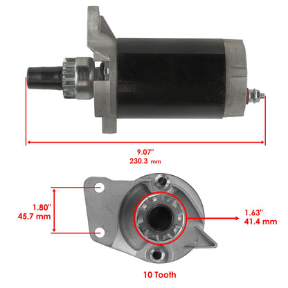 Starter and Solenoid Replacement for John Deere F910 420 318 (2010–2010)