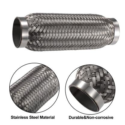 Exhaust Flex Joint 50x205mm Stainless Steel for Universal Fit
