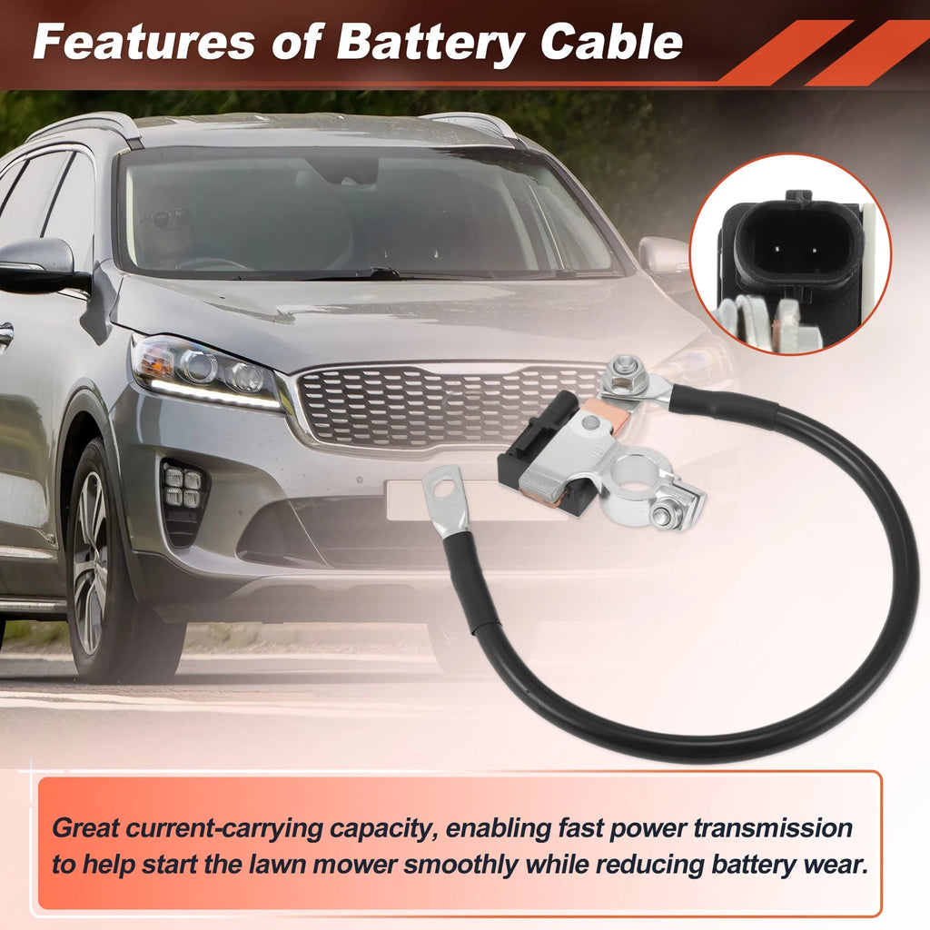 Battery Negative Sensor Cable Ground Wire Terminal Connector for Kia Sorento (2011–2020)