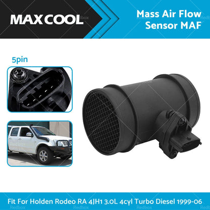 Mass Air Flow Sensor MAF for Holden Rodeo RA (1999–2006) 4JH1 3.0L Diesel