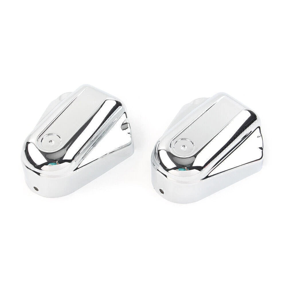 Chrome Rear Swingarm Axel Phantom Cap for Harley Softail (2008–Present)