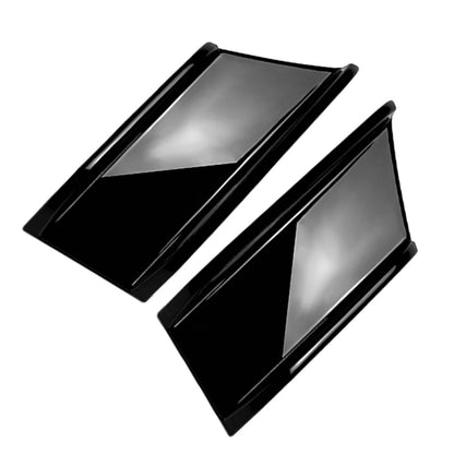 Black Front Bumper Side Splitter Spoiler For BMW 4 Series G22 G23 M Sport 20-24