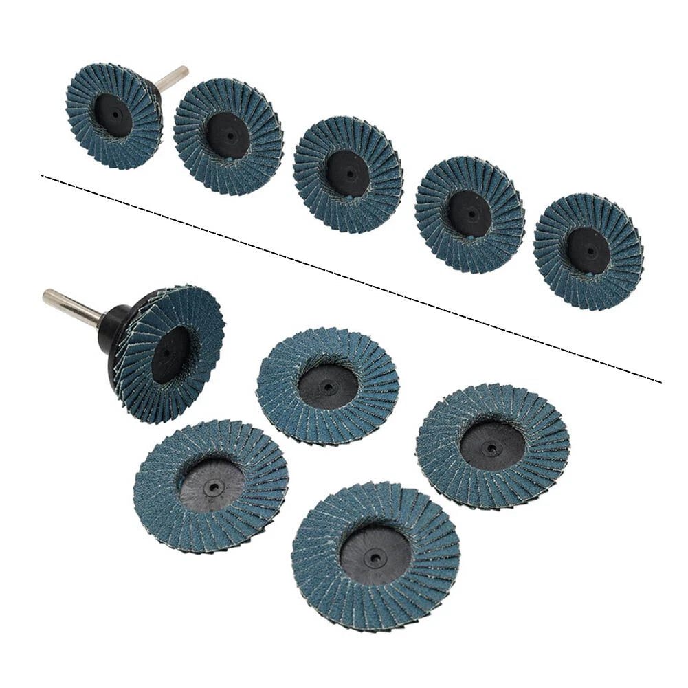 50mm R Type Flap Sanding Disc Set of 4 (40/60/80/120 Grit)