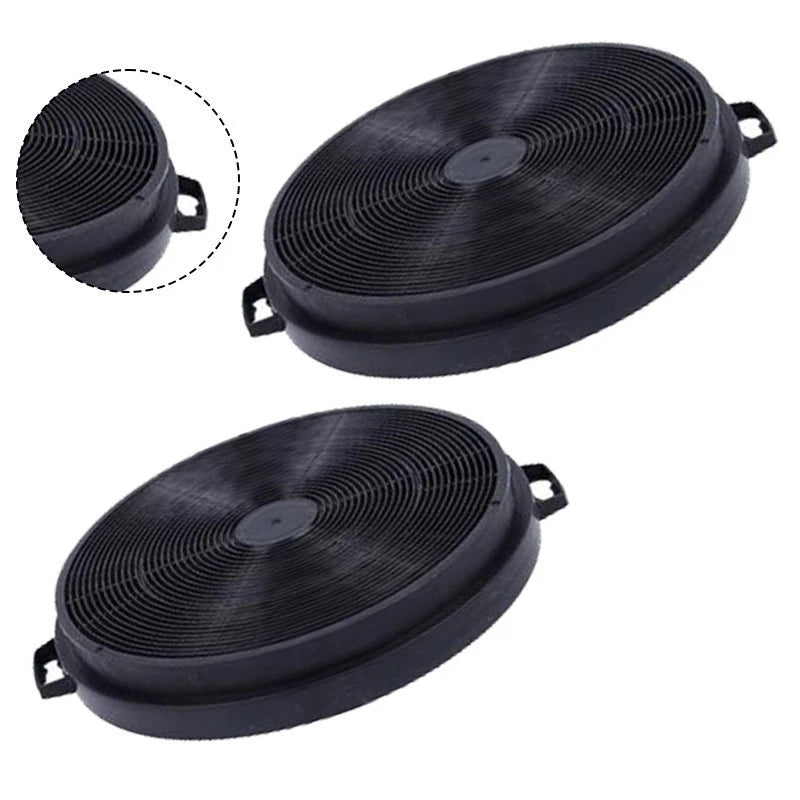2X Activated Carbon Filter for Kitchen Range Hood 205 30mm Replacement