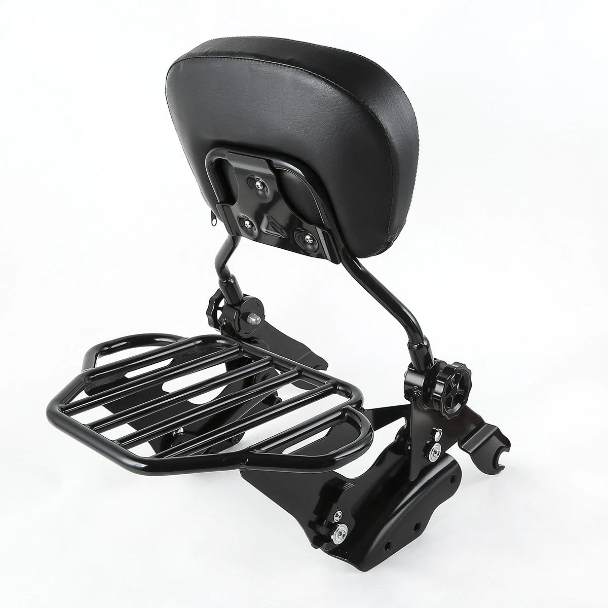 Backrest Sissy Bar Luggage Rack & Docking Kit for Harley Electra Glide (2009–2013)