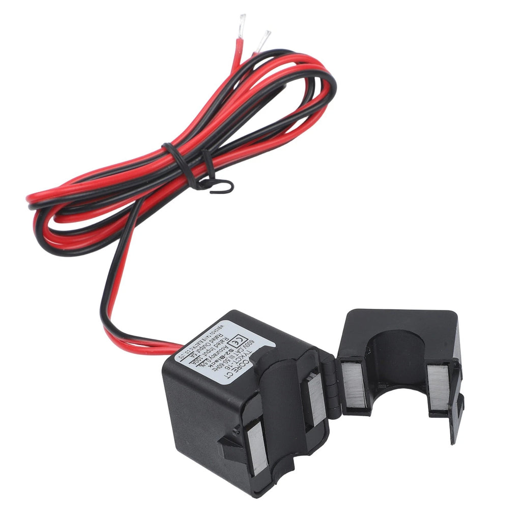 Miniature Split Ferrite Core Clamp Current Transformer 200A/5A