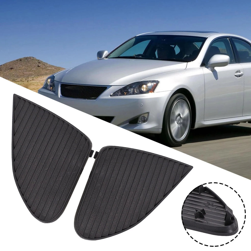 Fog Light Cover Trim for - Left & Right, Black