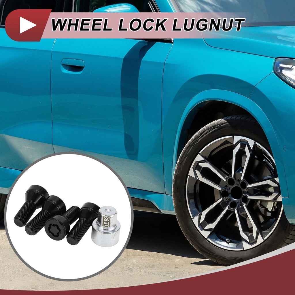 Wheel Lock Lug Nut Set Anti Theft for BMW M14 1.25 (2006–2021)