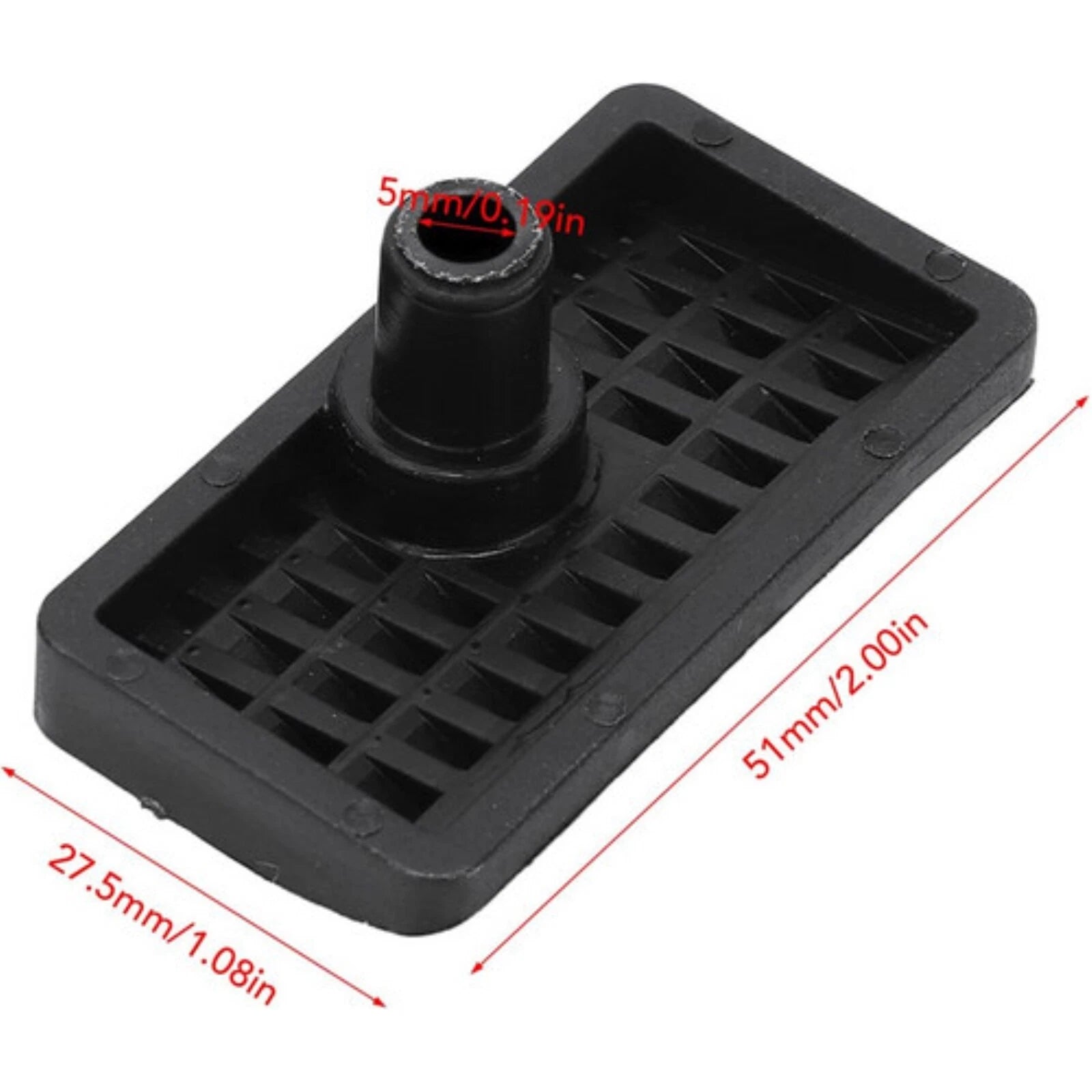 2X Water Inlet Cover for Yamaha Outboard 2T 50-100 HP (6H1-45214-00-00)
