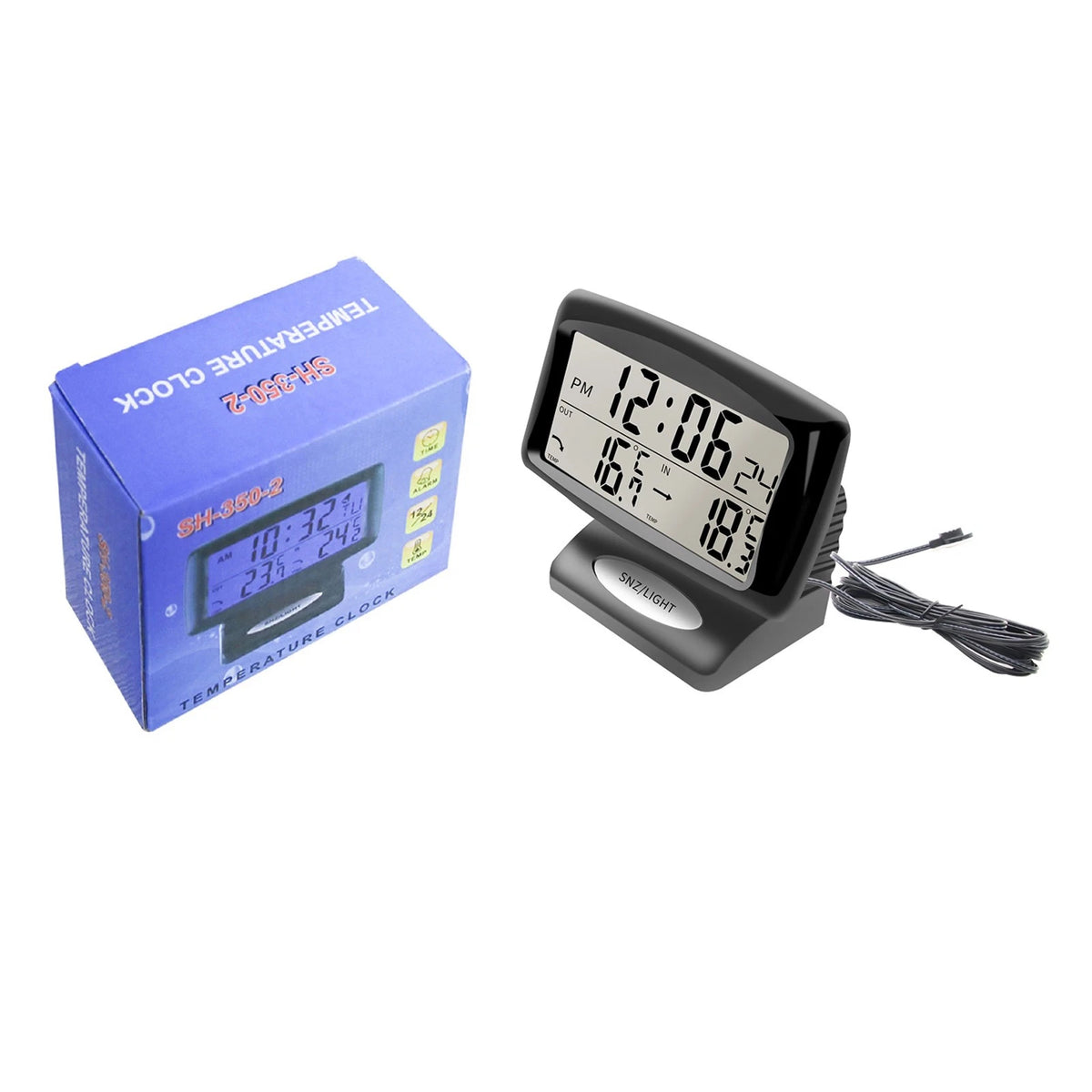 LED Digital Clock Thermometer for