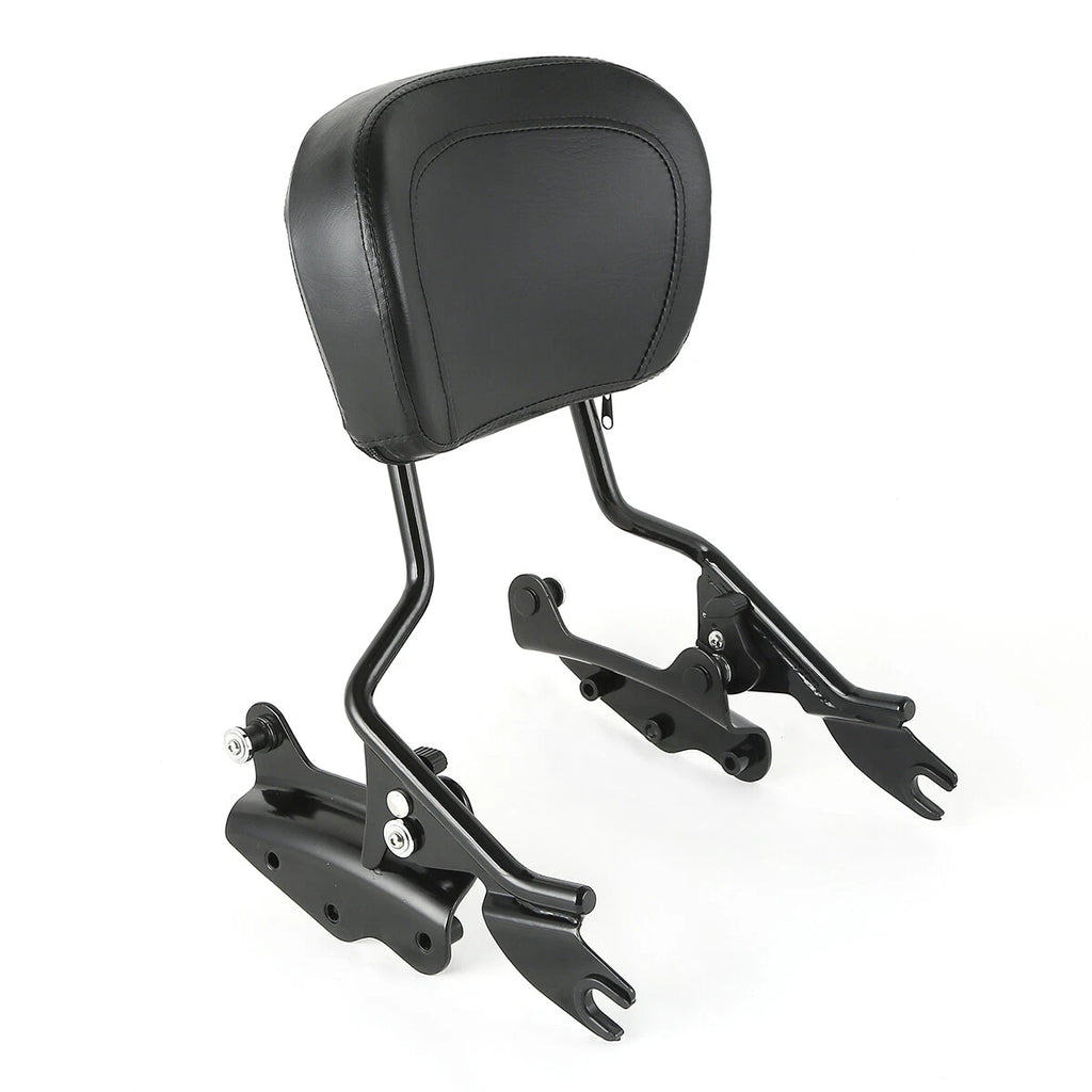 Sissy Bar Backrest & 4 Point Docking Hardware Kit for Harley Touring (2009–2013)