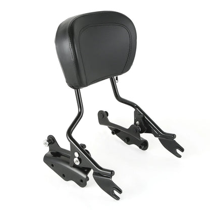Sissy Bar Backrest & 4 Point Docking Hardware Kit for Harley Touring (2009–2013)