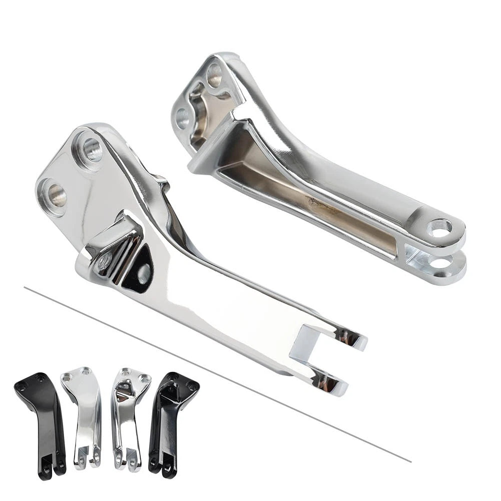 Passenger Foot Peg Mount Brackets for Harley Dyna FXDF FXDL FXDC FXDWG (2006–2017)