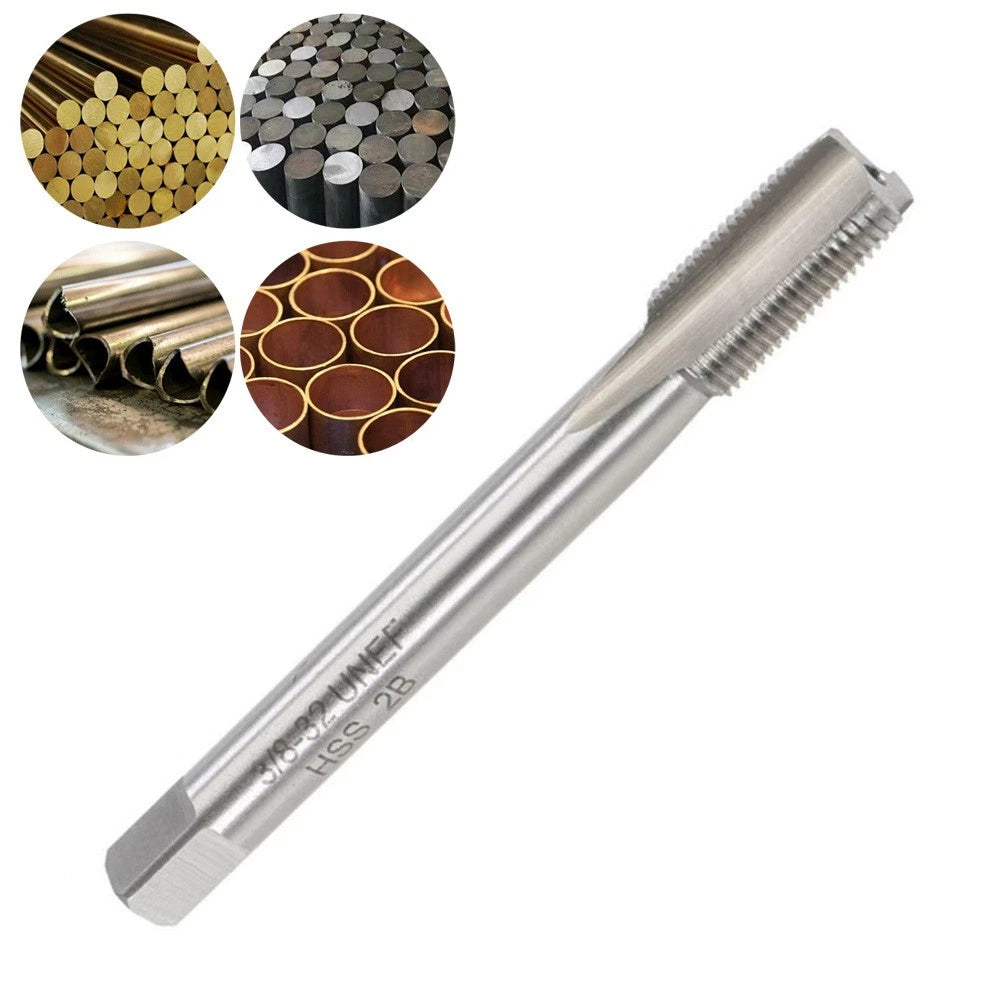 3/8-32 UNEF Tap Right Hand Thread for HSS Tool Cutting
