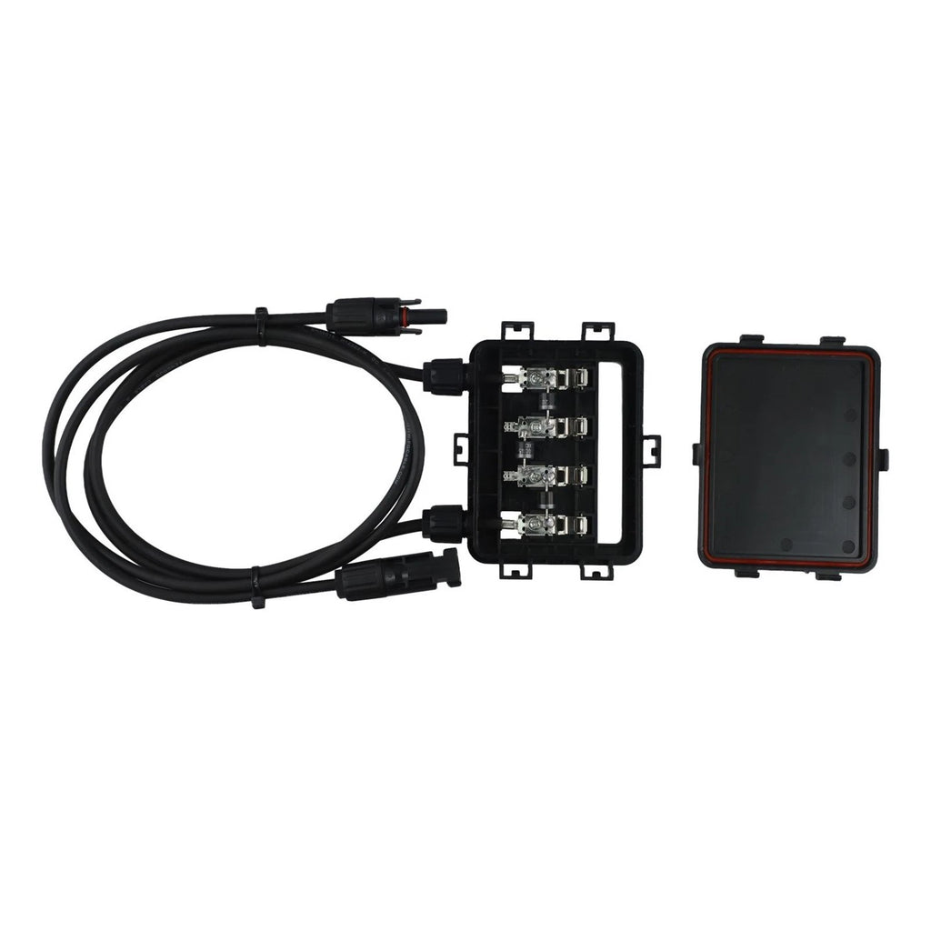 Double Sided Solar Panel Connector Box for Automotive Applications