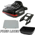 Trunk Pad Rack Light Mount Base Plate for Harley Touring Glide (2014–2025)