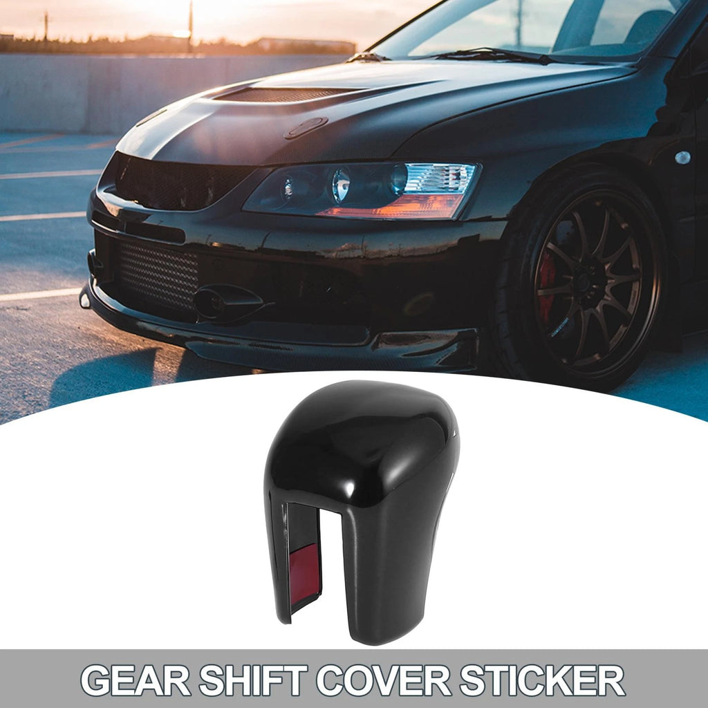 Gear Shifting Knob Cover Replacement Black for Honda Civic (2016–2021)