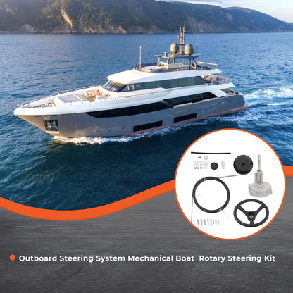 Rotary Steering System for Outboard Boats (17 Feet) SS13217