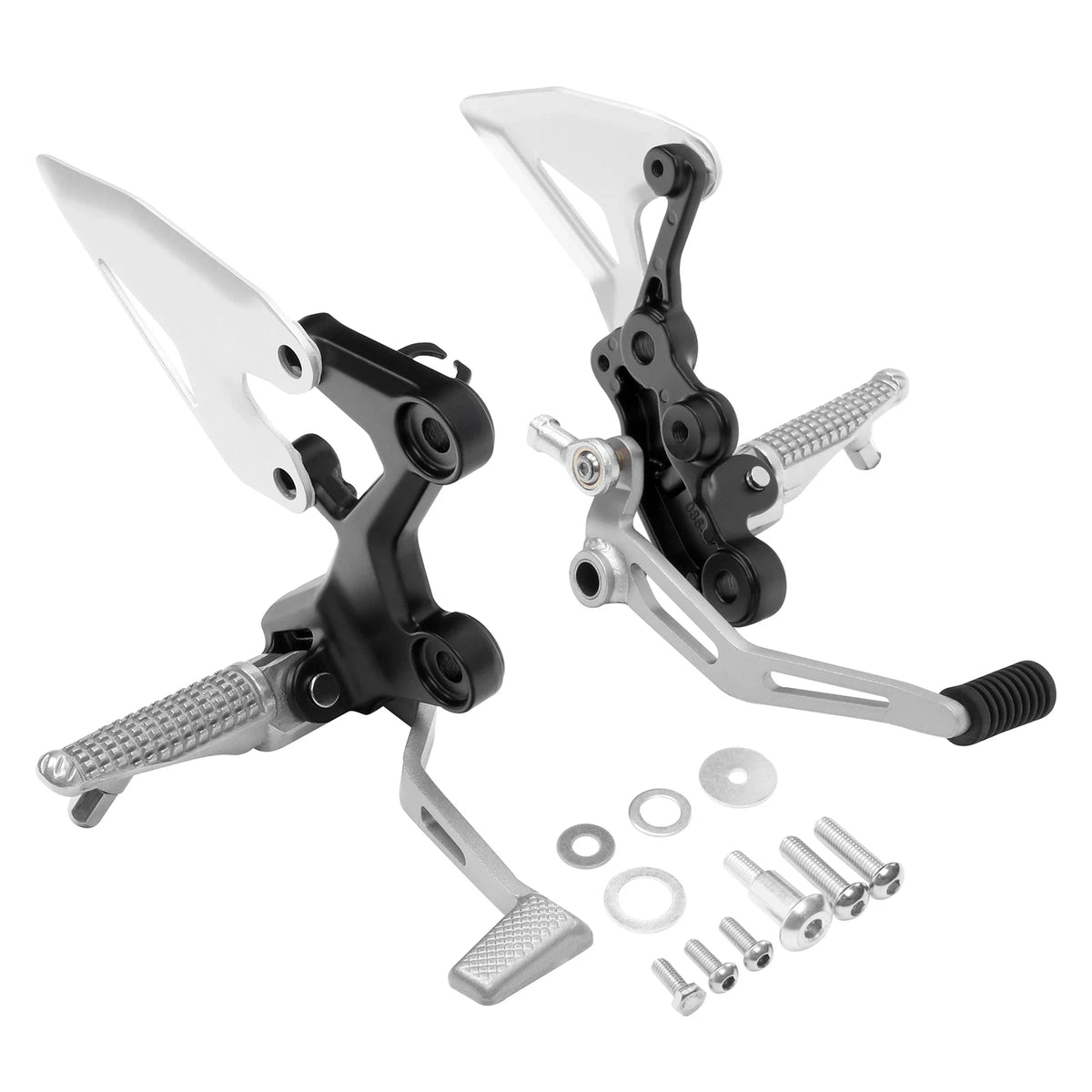 Driver Footrest Pegs Bracket for Kawasaki Ninja 400 Z400 (2018–2024)